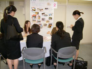 京都私立幼稚園連盟の、就職説明会がありました