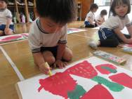 幼稚園のいちご